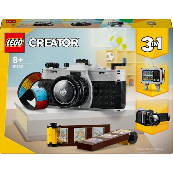 LEGO Creator Retrokamera 3-i-1-leksak 31147