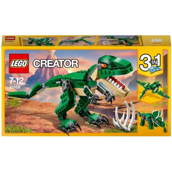LEGO Creator De mäktiga dinosaurierna 31058