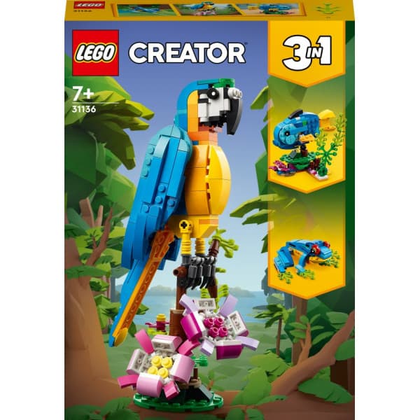 LEGO Creator 31136 - Eksoottinen papukaija