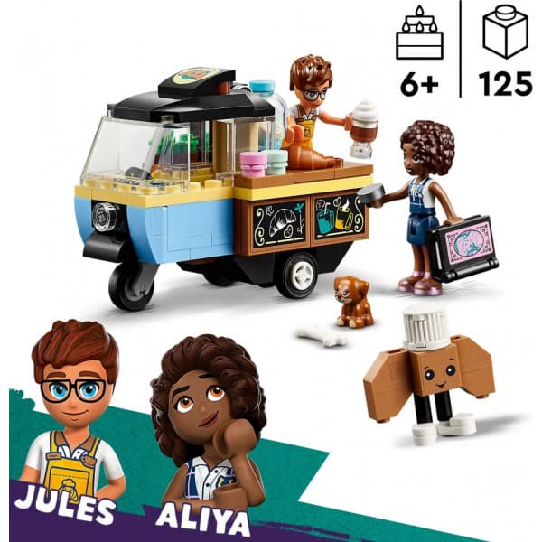 LEGO Friends 42606 - Kolmipyöräinen leipomokärry