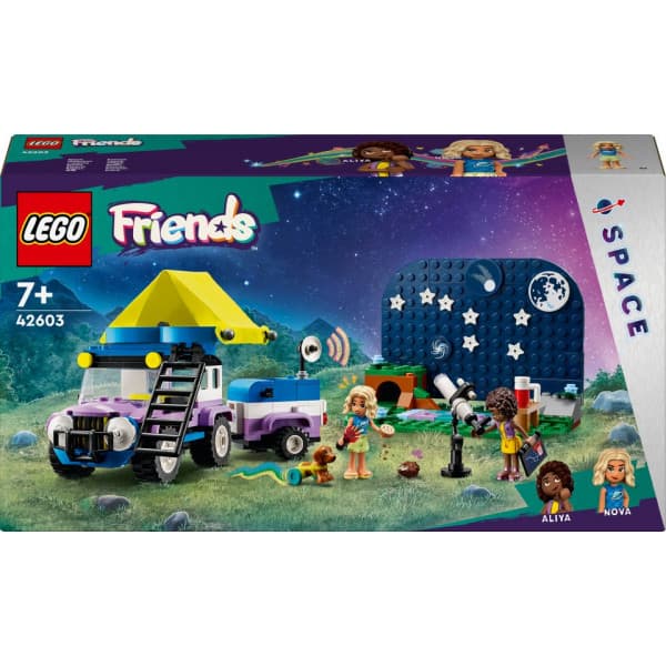 LEGO Friends 42603 - Retkeilyauto tähtien katseluun