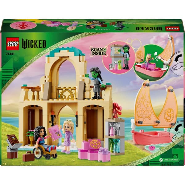 LEGO Wicked 75681 – Glinda, Elphaba ja Nessarose Shizin yliopistossa