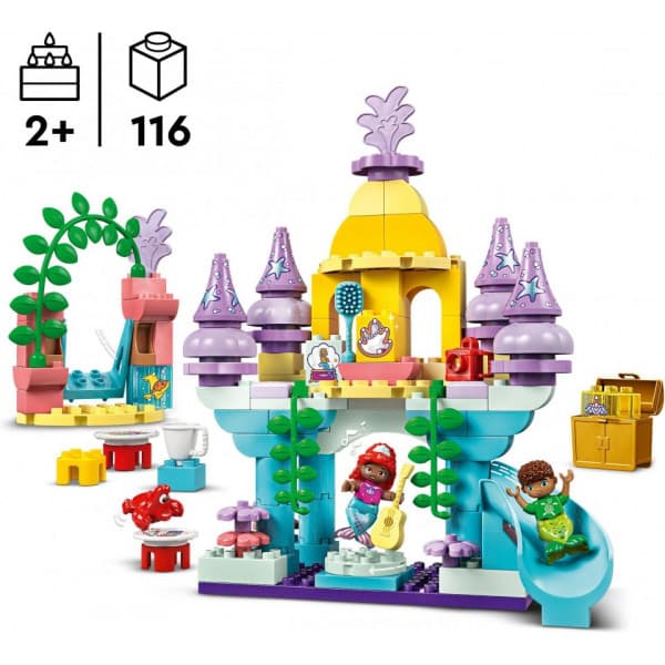 LEGO DUPLO Disney Ariels magiska undervattenspalats