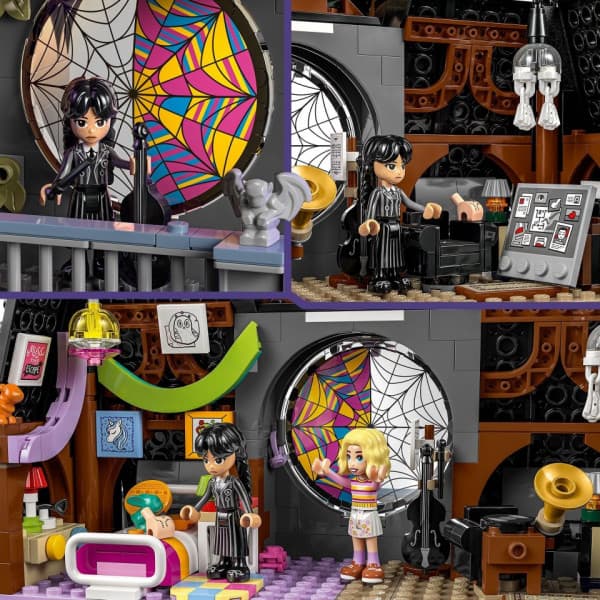 LEGO Wednesday: Wednesday & Enids korridorsrum Gåvoset 76781