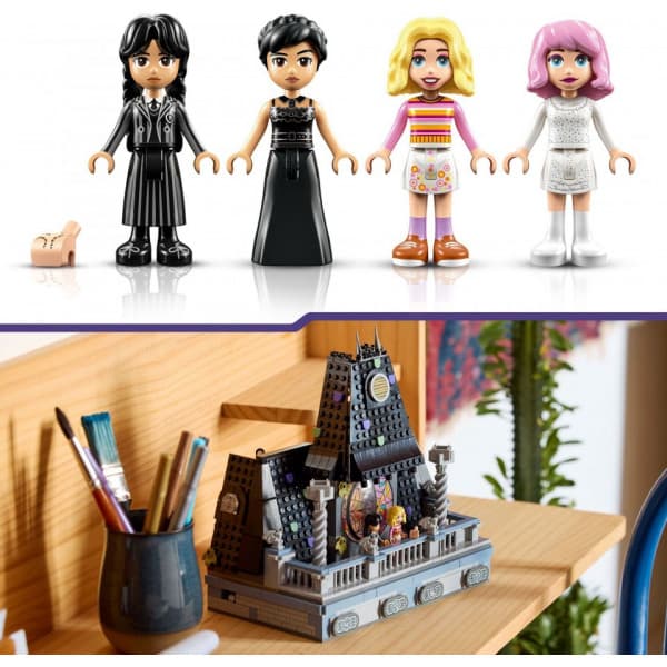 LEGO Wednesday: Wednesday & Enids korridorsrum Gåvoset 76781