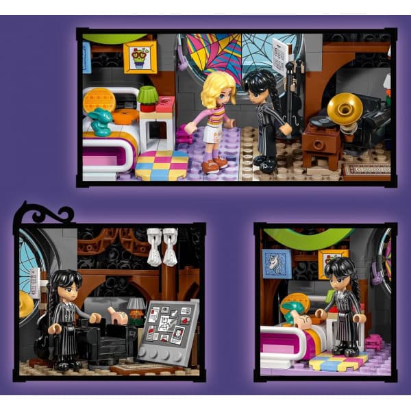 LEGO Wednesday: Wednesday & Enids korridorsrum Gåvoset 76781