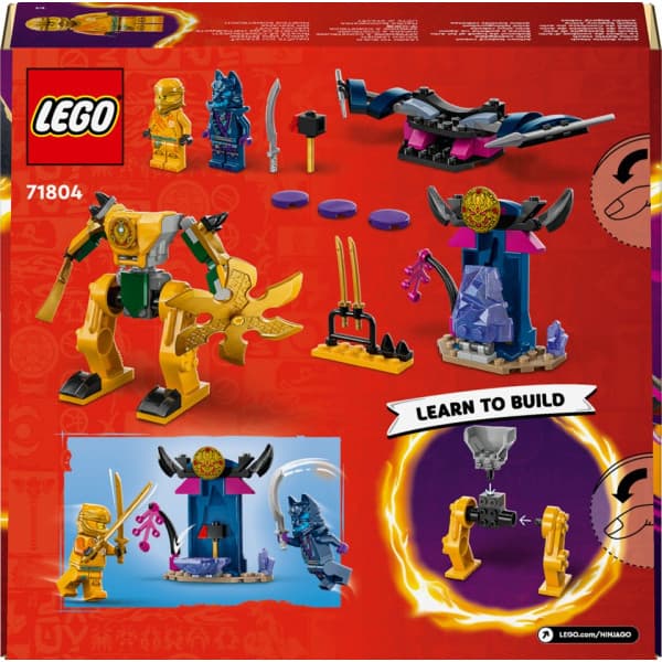 LEGO NINJAGO Arins stridsrobot Ninjalekset 71804