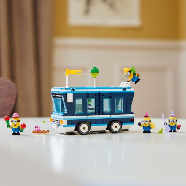 LEGO Despicable Me 4 Minionernas musikpartybuss 75581