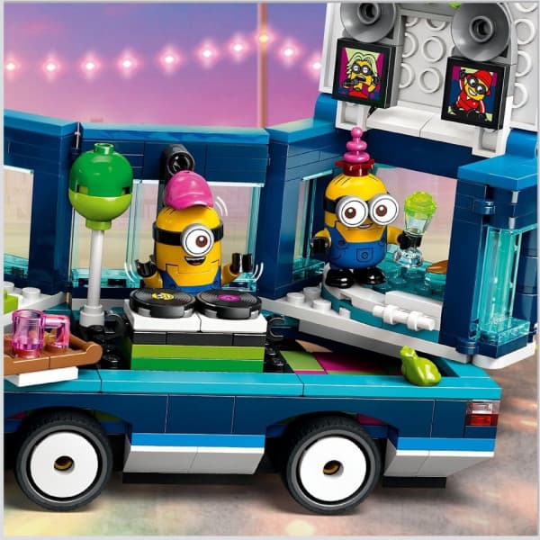 LEGO Despicable Me 4 Minionernas musikpartybuss 75581