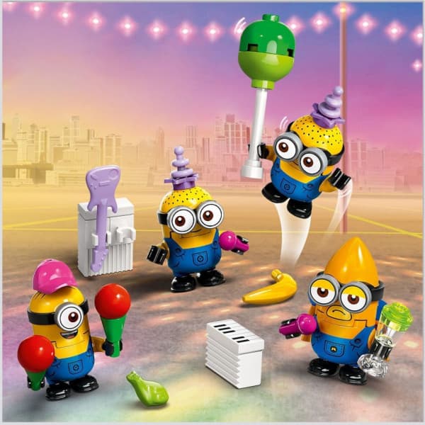 LEGO Despicable Me 4 Minionernas musikpartybuss 75581