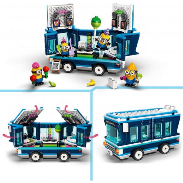 LEGO Despicable Me 4 Minionernas musikpartybuss 75581