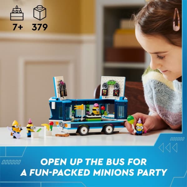 LEGO Despicable Me 4 Minionernas musikpartybuss 75581