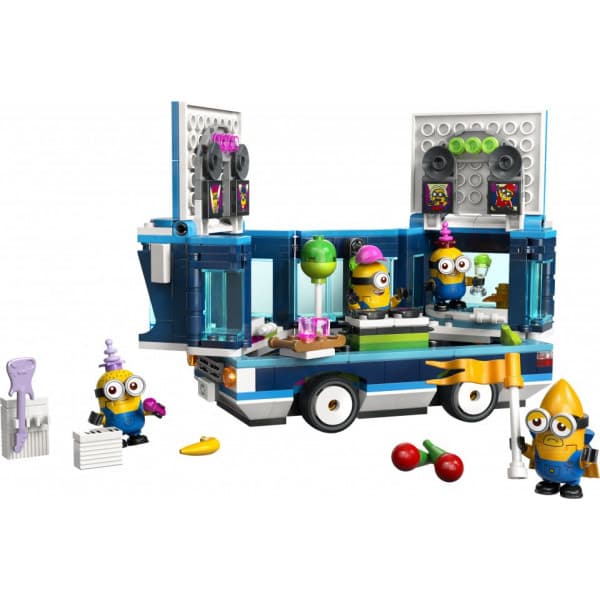 LEGO Despicable Me 4 Minionernas musikpartybuss 75581