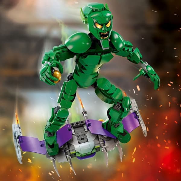 LEGO Super Heroes Marvel 76284 - Rakennettava Vihreä Menninkäinen ‑hahmo
