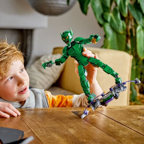 LEGO Super Heroes Marvel 76284 - Rakennettava Vihreä Menninkäinen ‑hahmo