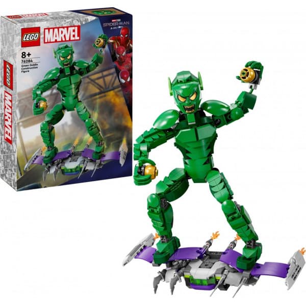 LEGO Super Heroes Marvel 76284 - Rakennettava Vihreä Menninkäinen ‑hahmo