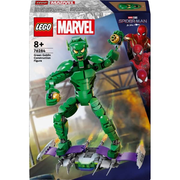 LEGO Super Heroes Marvel 76284 - Rakennettava Vihreä Menninkäinen ‑hahmo