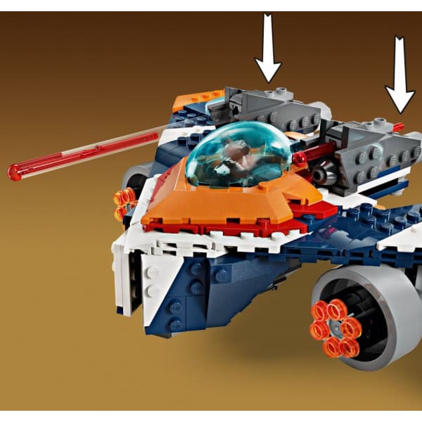 LEGO Marvel Rockets Warbird mot Ronan Set 76278