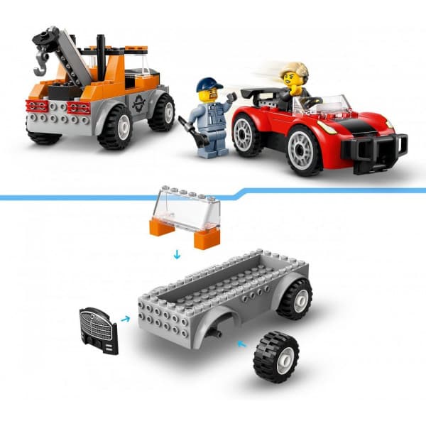 LEGO City Bärgningsbil och sportbilsreparation Lekset 60435