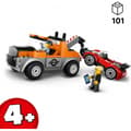 Miniatyrbild 2 av 11: LEGO City Bärgningsbil och sportbilsreparation Lekset 60435