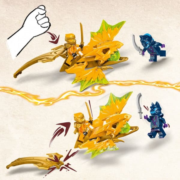 LEGO NINJAGO Arins drakattack Leksak 71803
