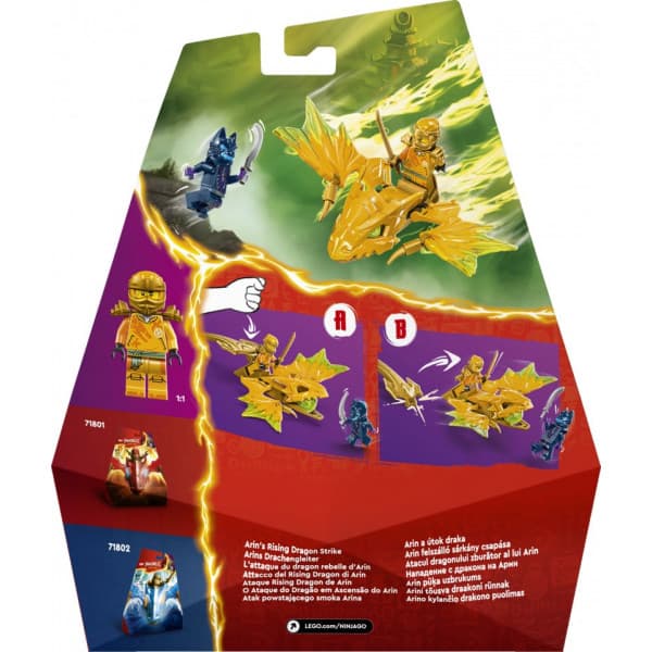 LEGO NINJAGO Arins drakattack Leksak 71803