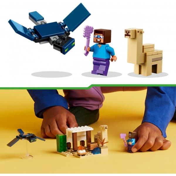 LEGO Minecraft 21251 - Steven aavikkoretki