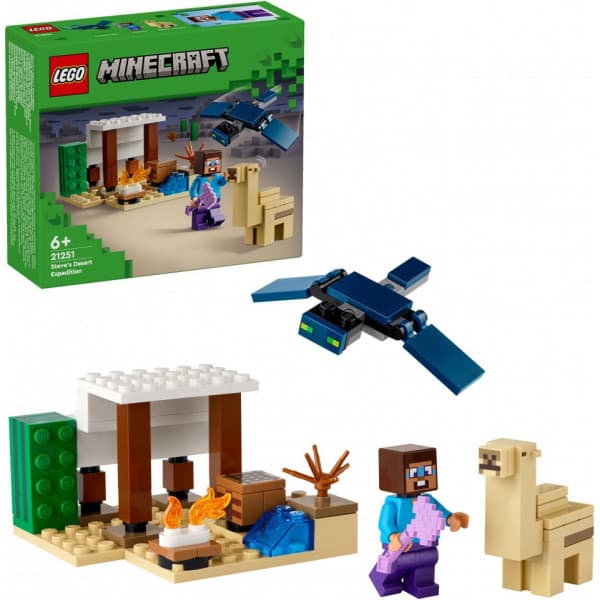 LEGO Minecraft 21251 - Steven aavikkoretki