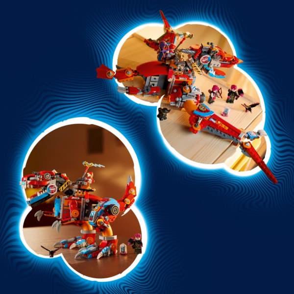 LEGO DREAMZzz™ Coopers robotdinosaurie C-Rex Leksak 71484