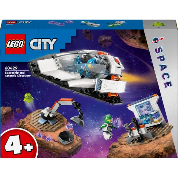 LEGO City Space 60429 - Avaruusalus ja asteroidilöytö
