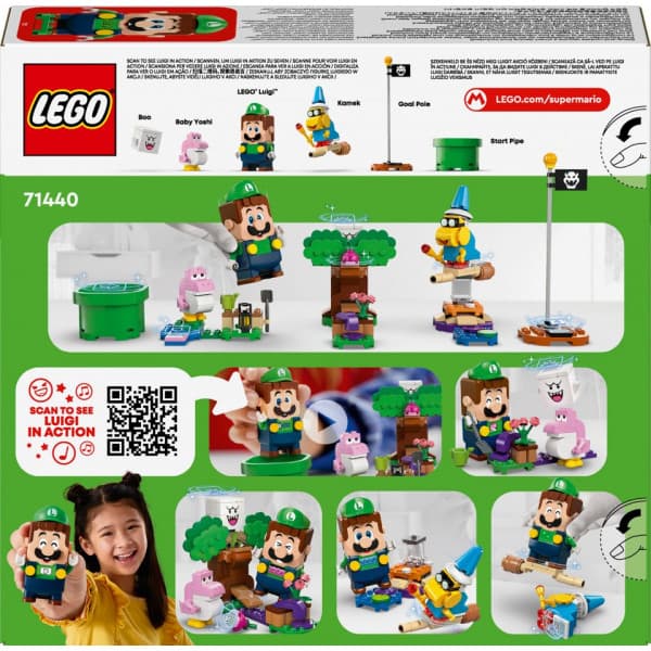 LEGO Super Mario™ Äventyr med interaktiva LEGO Luigi™ 71440