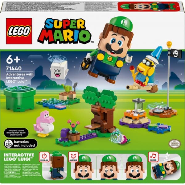 LEGO Super Mario™ Äventyr med interaktiva LEGO Luigi™ 71440