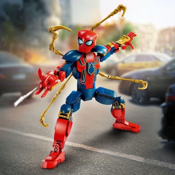 LEGO Super Heroes Marvel 76298 - Rakennettava Iron Spider-Man ‑hahmo