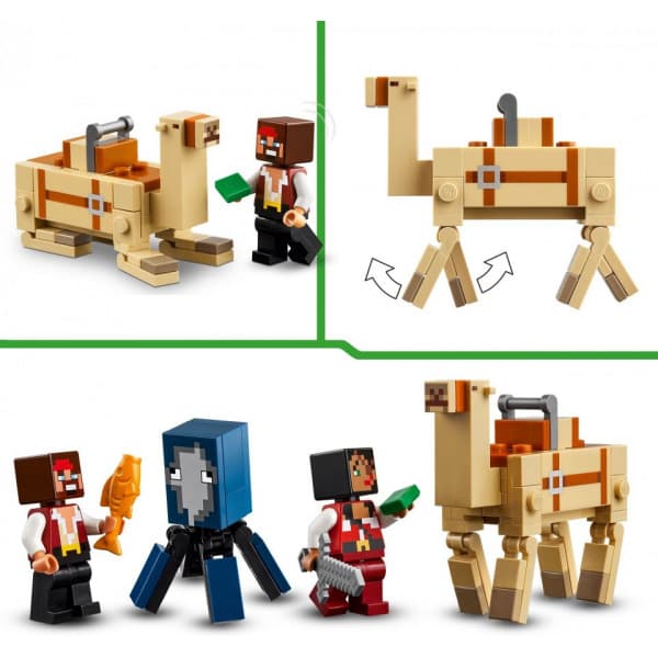LEGO Minecraft Piratskeppsresan Lekset med båt 21259