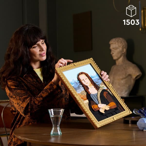 LEGO Art Mona Lisa Målning Byggset för vuxna 31213