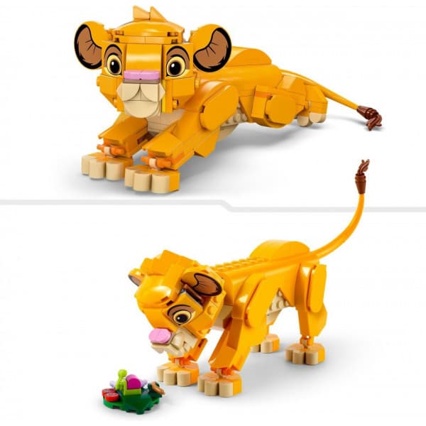 LEGO Disney Lejonungen Simba Rolig presentidé 43243