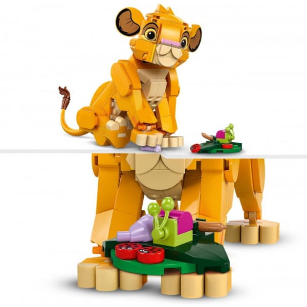 LEGO Disney Lejonungen Simba Rolig presentidé 43243