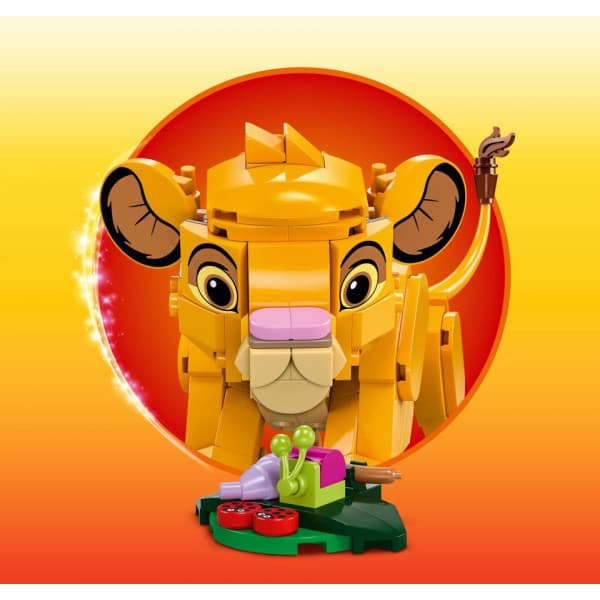 LEGO Disney Lejonungen Simba Rolig presentidé 43243