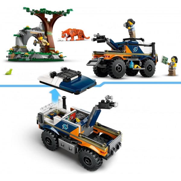 LEGO City Exploration 60426 - Viidakkotutkijan maastoauto