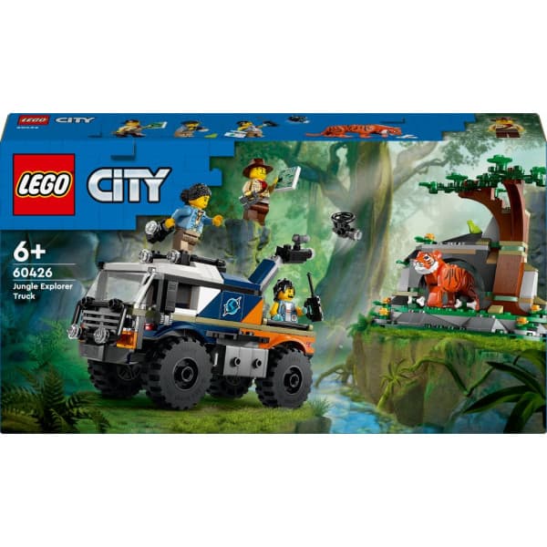 LEGO City Exploration 60426 - Viidakkotutkijan maastoauto