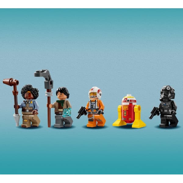 LEGO Star Wars 75393 - TIE-hävittäjä ja X-Wing – yhdistelmämalli