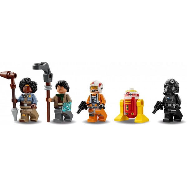 LEGO Star Wars 75393 - TIE-hävittäjä ja X-Wing – yhdistelmämalli