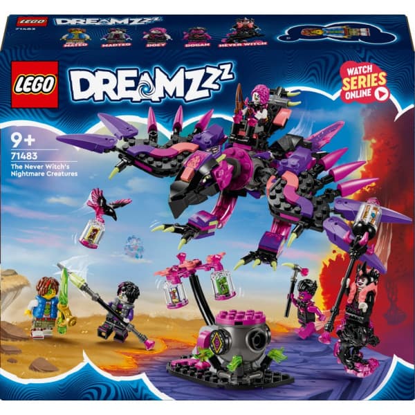 LEGO DREAMZzz™ Neverhäxans mardrömsvarelser 71483