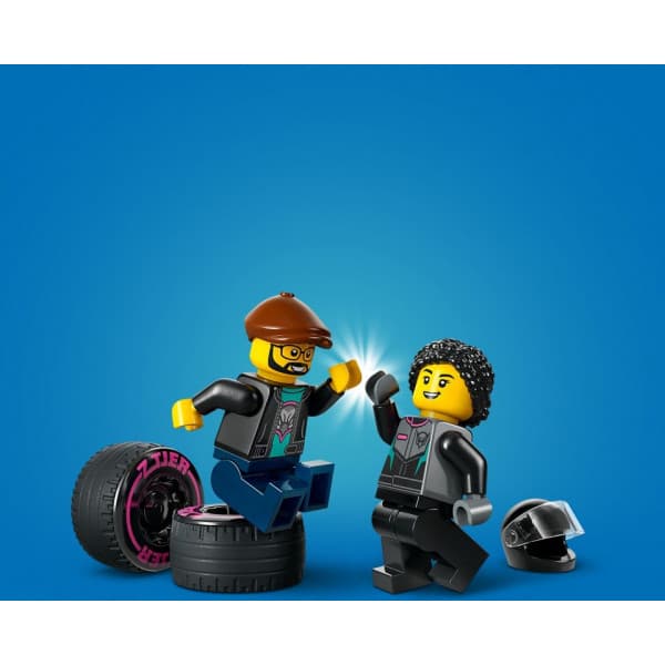 LEGO City Racerbil och biltransport Byggleksak 60406