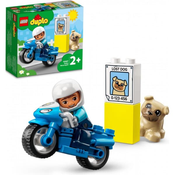 LEGO DUPLO Town 10967 - Poliisimoottoripyörä