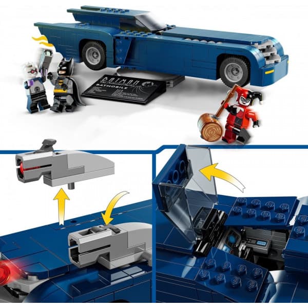 LEGO DC Batman™: Batman med Batmobile™ mot Harley Quinn™ och Mr. Freeze™ 76274