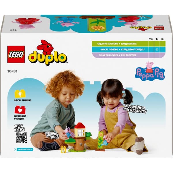 LEGO DUPLO Peppa Pig 10431 - Pipsa Possun piha ja puumaja