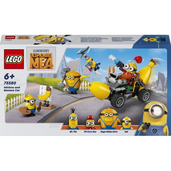 LEGO Minions 75580 - Kätyrit ja banaaniauto