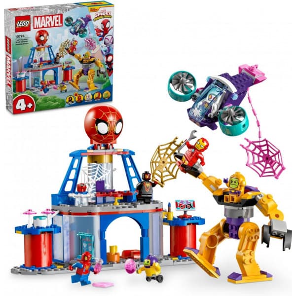LEGO 4+ Team Spideys näthögkvarter 10794