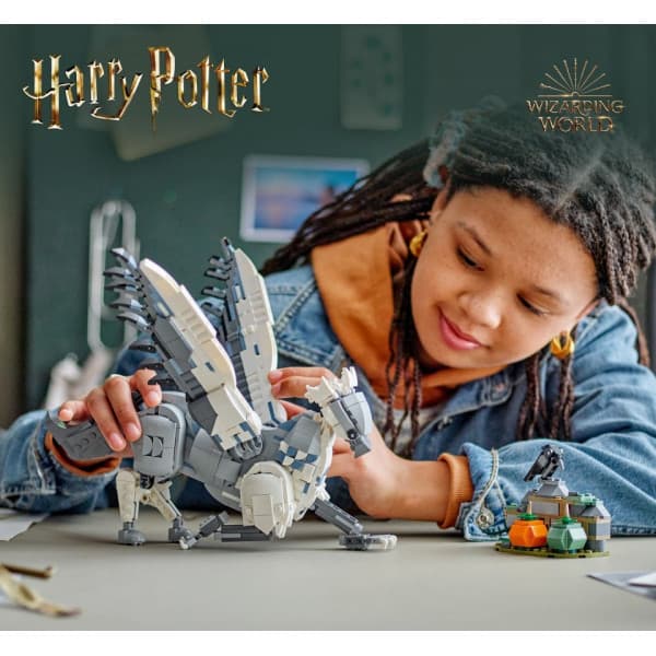 LEGO Harry Potter™ Vingfåle, Leksak med hippogriff 76427